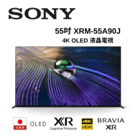 SONY 索尼 55吋 4K HDR液晶電視 XRM-55A90J