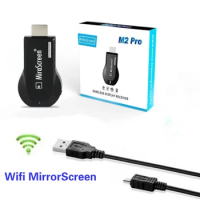 Mirascreen M2 Pro TV Stick Wifi Display Receiver Stream Mircast Anycast DLNA Miracast Airplay Mirror Screen Android TV Dongle