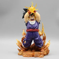 Dragon Ball Anime Figure 18cm Son Gohan Figurine Angry Magic Flash Gohan Statue Pvc Doll Collection Decoration Toys Kids Gifts