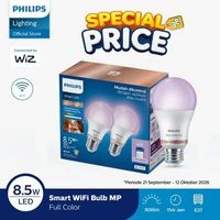 Philips Lampu Smart Wifi LED Multipack 8.5W - Tunable Color (Warna)