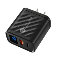 USB Charging Block Adapter PD Wall Charger With 2 Ports Fast Multiport Phone Travel Plug Charger Wall Charging Brick For Tablet