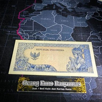 Koleksi 2 1/2 Rupiah Sukarno 1964 2,5 Rupiah Original Gress Mulus Baru BARU GRESS