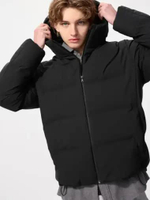 UNIQLO Jaket Parka HOODIE WINTER PRIA Seamless Down JACKET BLACK S