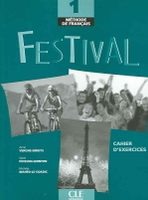Festival 1 (A1) - Cahier d\'exercices + CD audio 練習本+CD  Poisson-Quinton 2004 CLE