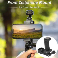 Handheld Front Expansion Phone Holder Clip Camera Action Extension Adapter Phone Clip Accessories for DJI Osmo Pocket 3