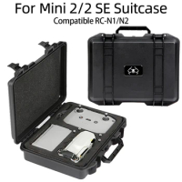 Waterproof Case for Mini 2/Mini 2 SE Explosion-proof Box HandBag Hard Storage Case Hard Shell for DJI Mavic Mini 2 Accessories