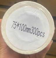 (10 cuộn) Giấy In Nhiệt A7 75x100mm Cuộn 30m Tem 300 Tem Cuộn Dễ Dàng In Hóa Đơn COD & Mã Vạch NHIỆT