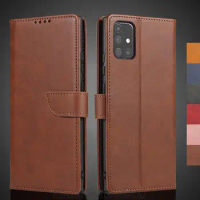 M31s Case Wallet Flip Cover Leather Case for Samsung Galaxy M31s M317F Pu Leather Phone Bags protective Holster Fundas Coque