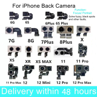 Suitable for Original Back Camera For iphone 7P 8P 8G X XR XS MAX 11 12 Replacement Repair Parts Rea