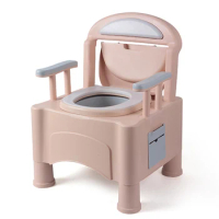 Toilet-Chair-For-Elderly Multifunction Foldable Outdoor Commode Collapsible Toilets Travel Adult Portable Camping Toilet