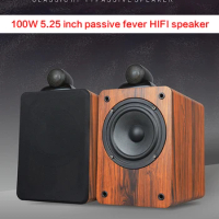 100W 5.25 Inch High-power Home Speakers, Passive Fever Speakers, Subwoofer Speakers, HiFi Surround Bookshelf Amplifier Speakers