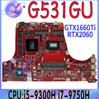 G531GW Mainboard For ASUS S5D S7D G731GW G531GV G731GV G531GU G731GU G531GD G731G G531G Laptop Motherboard i5 i7-9th V6G/V8G