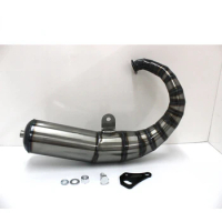 Exhaust Pipe DIO50 RRGS Perfomance Racing Muffler Tuning Upgrade Dio 50 Scooter Parts For Honda BWSP DIO AF18 AF25 Racing