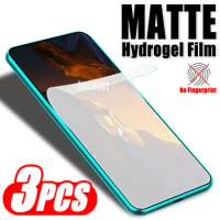 3PCS Matte Hydrogel Film For Xiaomi Poco F5 Pro F4 F3 GT F2 Pro Frosted Safety Protector Soft Film Xiaomy Little PocoF5 F5Pro