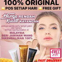 ORIGINAL HQ!! FOUNDATION BAWANG COSMETIC (FREE SPONGE + EXTRA GIFT)