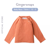 Gingersnaps Gingersnaps Baby Winter Thrift Shop Tshirt - Kaos Bayi Laki (Cokelat)