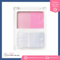 COD (8/9 1ทุ่ม! บลัช1แถม1)(กดในไลฟ์เหลือ189฿)LA GLACE BRATTITUDE TWO TONE POWDER BLUSH บลัชฝุ่นทูโทน