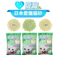 【PETMART】 日本愛寵貓砂 原味 綠茶 水蜜桃 豆腐砂 貓砂 1箱/6包入