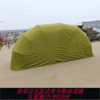 {可刷卡 打統編}汽車折疊伸縮移動車棚戶外液壓防曬車庫防冰雹車罩半自動遮陽車篷