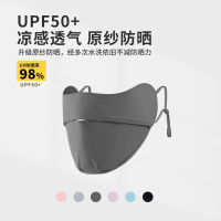 Outdoor Face Mask Protective Ice Silk Sunscreen Eye Protection Mask Summer Ice Silk Women UV Protect