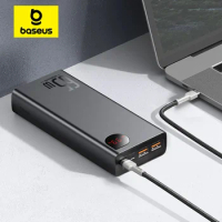 Baseus 65W 20000mah Power Bank External Battery Portable Charger 20000mAh Powerbank For Samsung iPhone 12 13 14 15 pro max