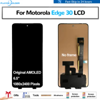 Original AMOLED For Motorola Edge 30 Edge30 Pantalla lcd Display Touch Panel Screen Digitizer Assembly Replacement Accessory LCD