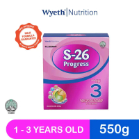 S-26 Progress Milk Powder (550g) Susu Formula