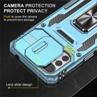 For Motorola Moto G32 G13 G23 G53 G73 G22 Slide Lens Protect Back Cover for Moto E32 s E13 E22 E22i G42 Edge X30 30 Pro Neo Case
