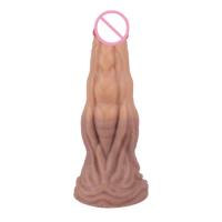 Huge Giant Dildo, Big Monster Dildo Silicone Large Thick Dildo with Strong Suction Cup for Advanced Player, Anal Adult Sex Toys