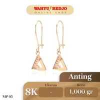 Anting-Anting Emas Gondel Segitiga 8K Wahyu Redjo AN-8K-30009802
