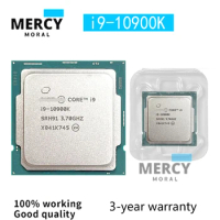 i9 10900K Original NEW Intel Core For I9-10900K New 3.7GHz deccore twenty thread CPU processor L3=20M 125W LGA 1200 authentic