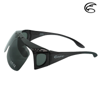 【ADISI】掀蓋式偏光太陽眼鏡 AS20047(墨鏡、抗UV、防紫外線、防眩光、單車)