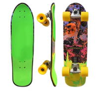 Pro Surf Skateboard Land Carving Board Complete Assembled Concave Deck Stunt Board Longboard Double Tilt