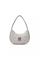 MLB CLASSIC MONOGRAM JACQUARD HOBO BAG NEW YORK YANKEES