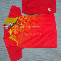 KAOS STELAN BADMINTON SPORT ANAK MURAH MANTAP KAOS + CELANA