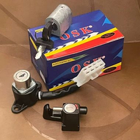 [1 SET] KUNCI KONTAK C70 PLUS KUNCI JOK + KUNCI LEHER MERK OSK KONTAK ASSY MOTOR C70 SET KUNCI JOK +