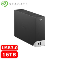 【最高22%回饋 5000點】Seagate One Touch Hub 16TB 3.5吋外接硬碟(STLC16000400)