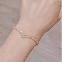Matlaine - Gelang Wanita Serut Aurel korea Titanium