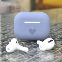 Cute TPU Silicone Protective Cover Wireless Earphone Case for AirPods Pro (AirPods Not Included)