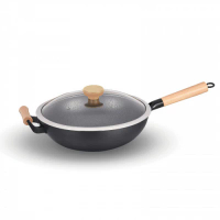 JNC 岩紋純鐵鑊 32cm 1pc
