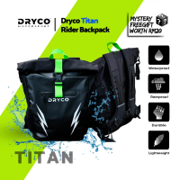 DRYCO TITAN Waterproof Backpack Kalis Air Hujan Motorcycle Biker Sling 20L unisex