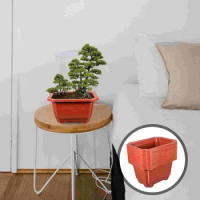 10 Pcs Flowerpot Plastic Home Bonsai Perlite for Plants Decorative Pots Big Planter Gardening Accessory Indoor Office