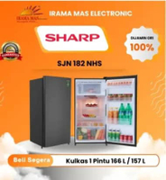 KULKAS SHARP 1 PINTU SJN182N-HS