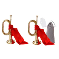 Marching Bugle Scouting Trumpet Bugle Trumpet Blowing Bugle for Stage