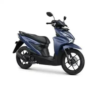 Honda BeAT Deluxe Smart Key Sepeda Motor [OTR Jabodetabekser, Full Payment] Deluxe Matte Blue Jakart