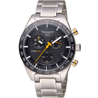 TISSOT 天梭 官方授權PRS 516 Quartz Chronograph 賽車元素計時腕錶 T1004171105100