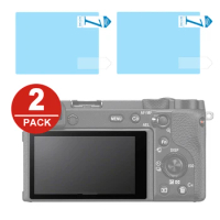2x LCD Screen Protector Protection for Sony A7IV Alpha A6600 A6100 A1 A9 II A9II A9M2 Vlogcam ZV-E10 ZV-1 ZV1F FX3 FX30 Camera