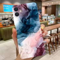 Painted Marble Pattern Phone Cover For Oneplus 9 8 Pro 8T 7 6 6T One Plus 1+8 Watercolor Soft Silicone Shockproof Protect Cases