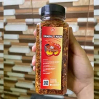 Sambal Tabur Sambal kering Bawang Goreng Daun Jeruk Terasi & Tempe Taburan Instan Siwang 100gr / 100