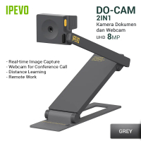 IPEVO DO-CAM USB Document Camera Standard Edition & Webcam – Grey
